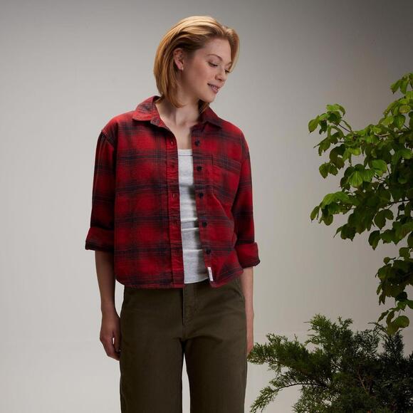 Alpine Design Other - Alpine Design Women S Flannel  Large  Red Bison Plaid